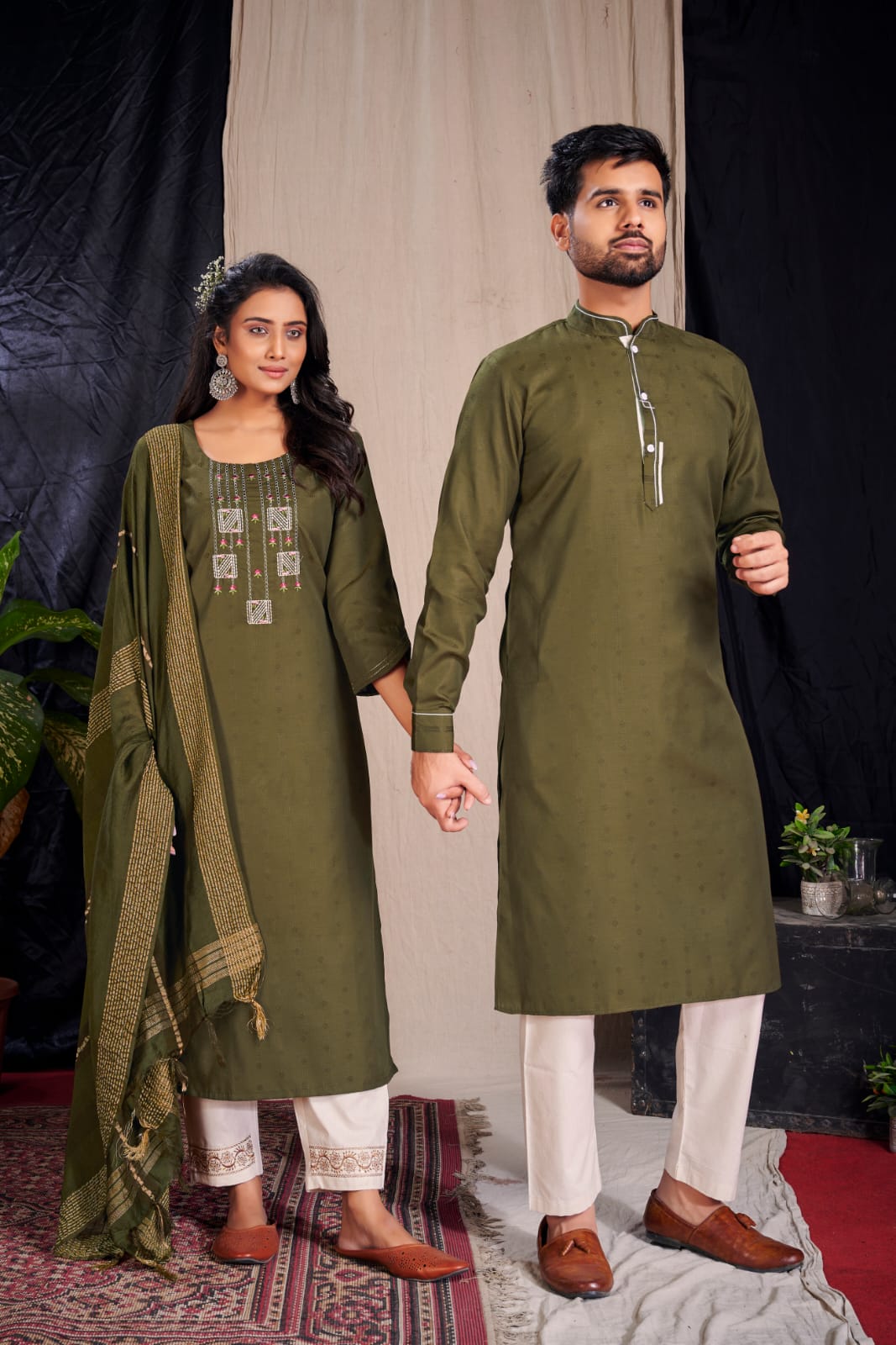 Royal Couple 9 New Stylish Party Wear Designer Couple Kurta Collection